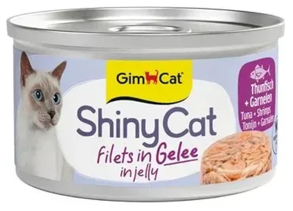 ShinyCat Filets in Jelly - Tonijn en Garnalen
