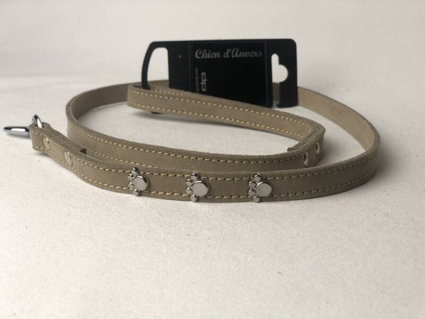 Lijn nubuck met pootjes - grijs