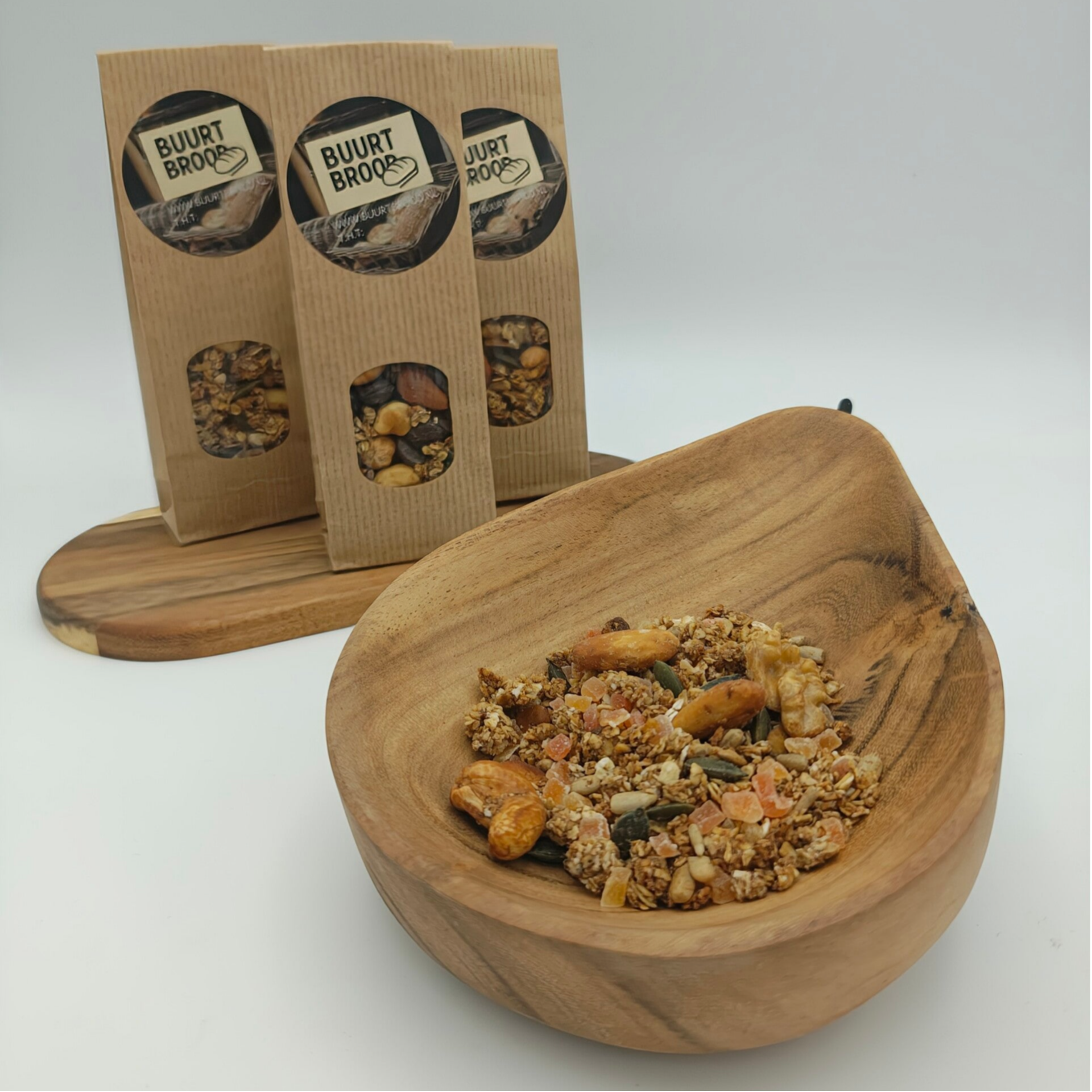 Granola papaja | BuurtBrood