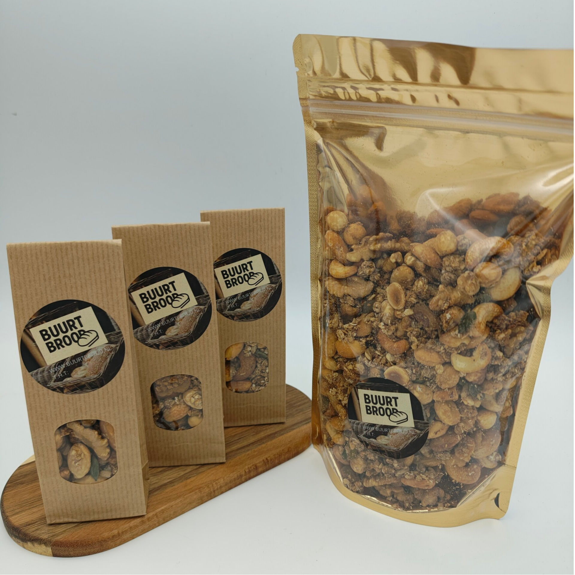 Granola met alleen natuurlijke ingrediënten 