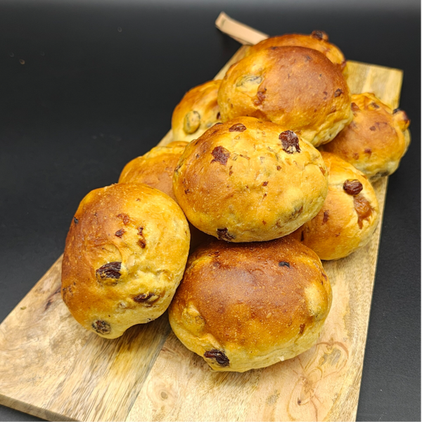 Krentenbollen (per 6 verpakt)