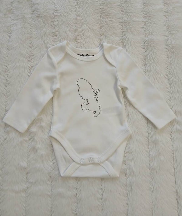 Bodie bébé carte de la Martinique 0-1 mois
