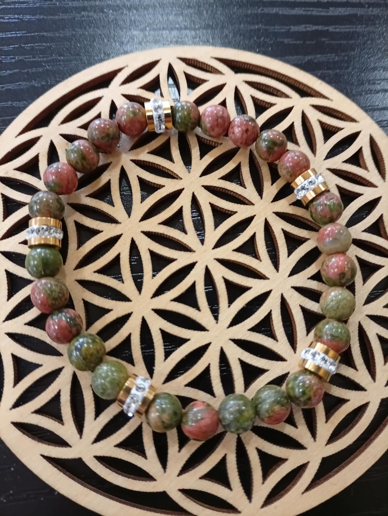Bracelet Unakite
