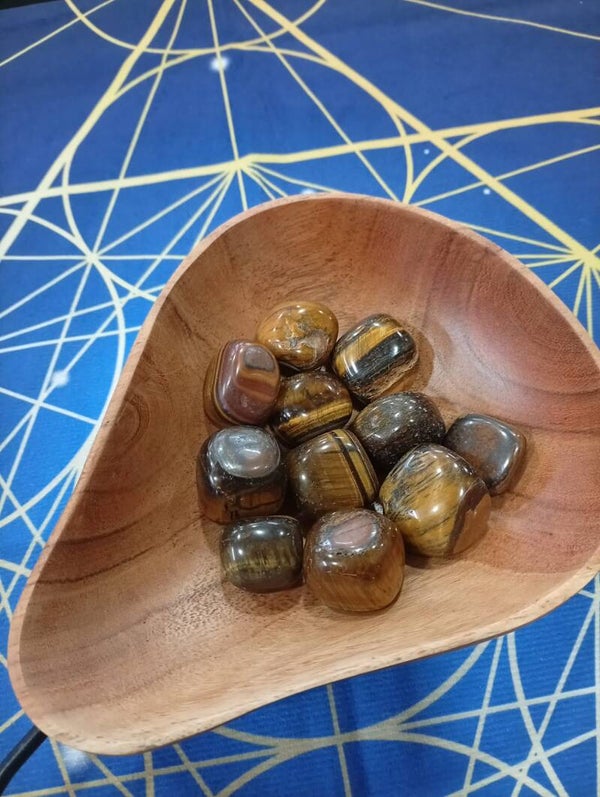 Œil de tigre – Pierre roulée de protection & confiance