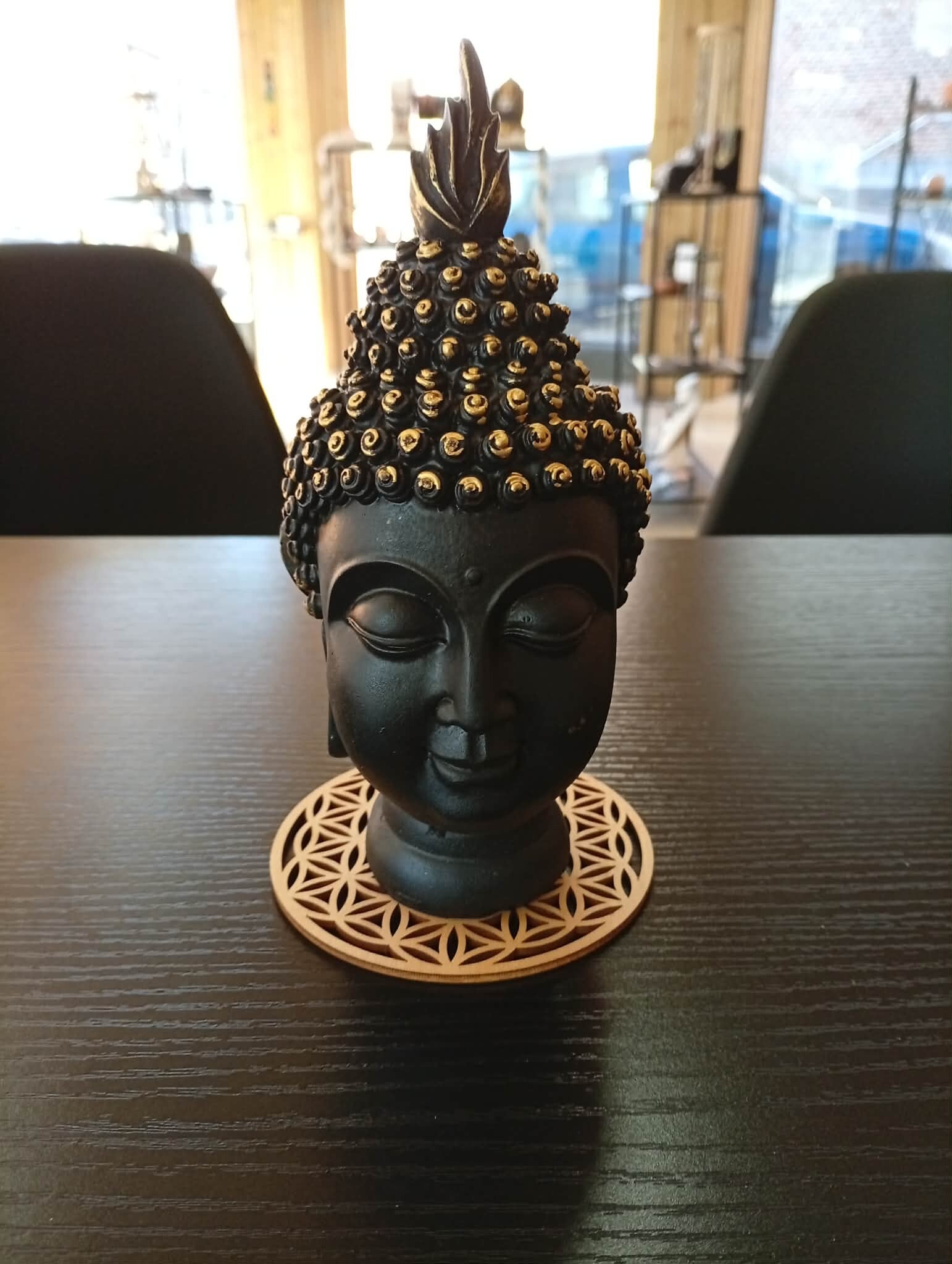 🪷 Statue Tête de Bouddha – Paix intérieure et sagesse ancestrale 🪷