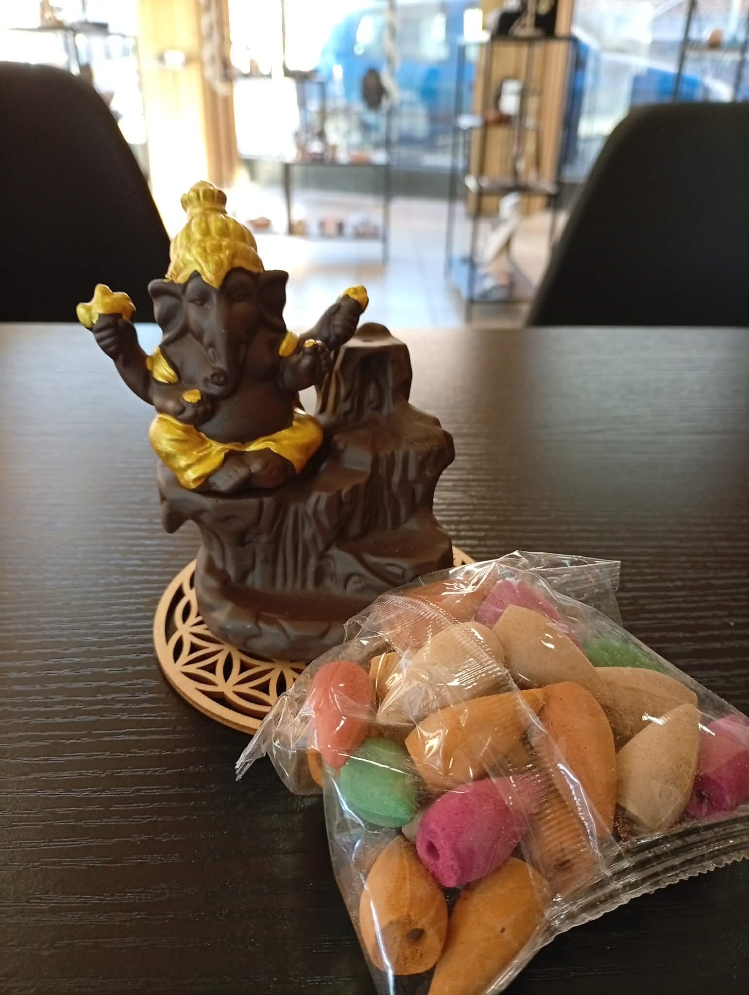 Porte-encens Ganesh – Protection, sagesse et ouverture des chemins