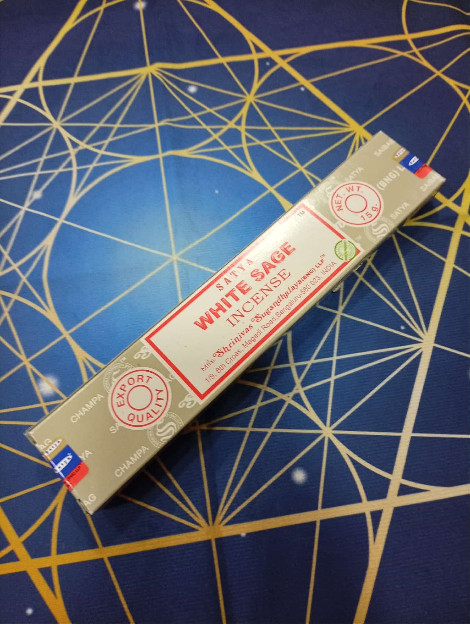 🌿 White Sage – marque Champa