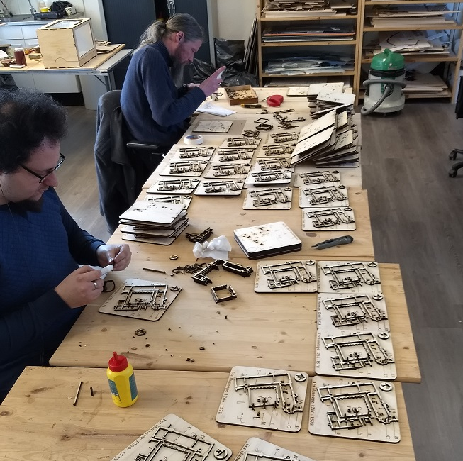 MakersDen productie ter Hunnepe