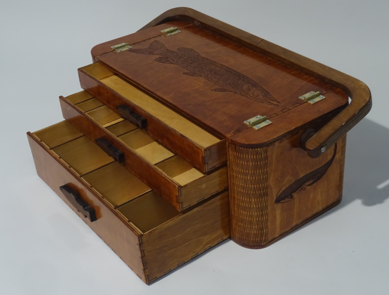 vintage hengelsport koffer Makersden