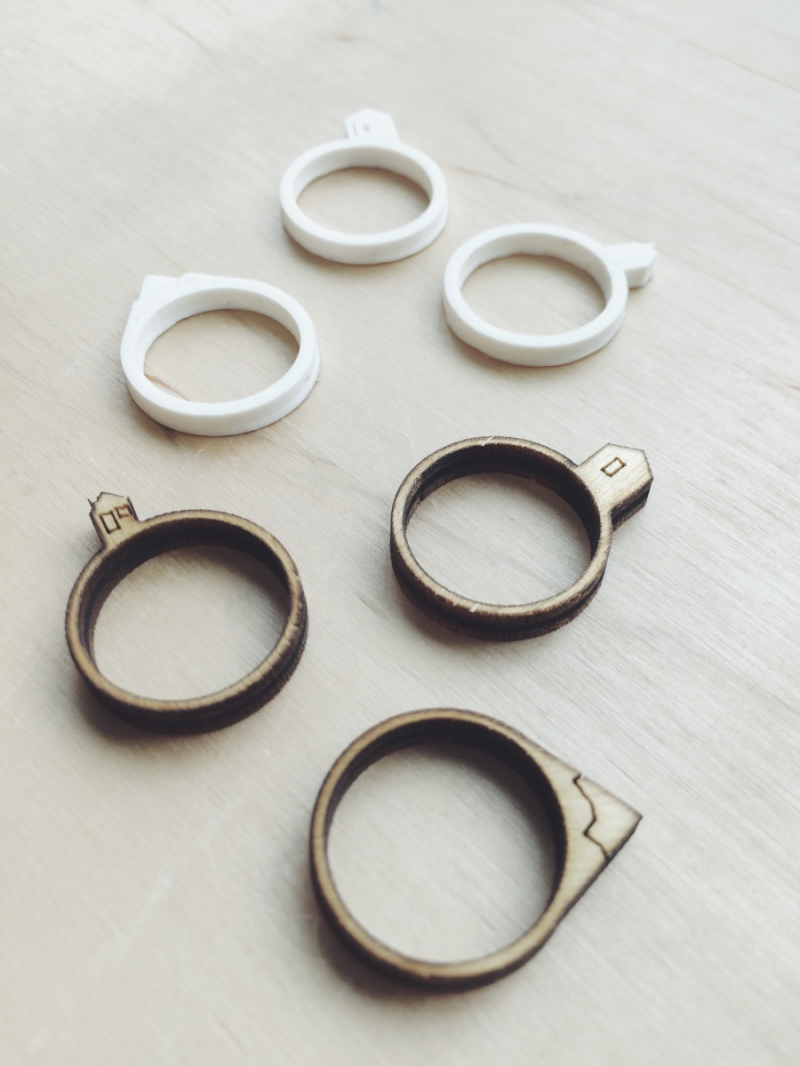 lasergesneden ringen