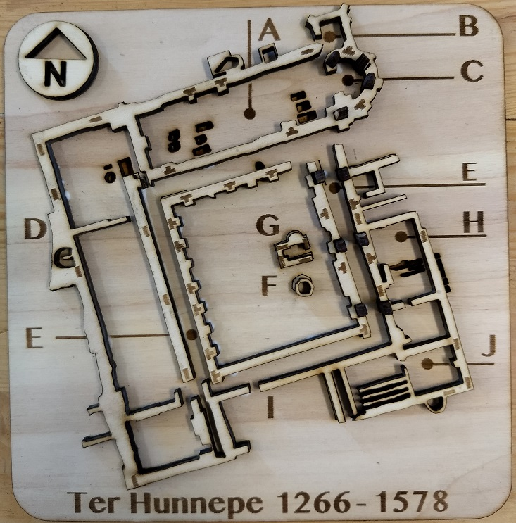 MakersDen plattergrond ter Hunnepe