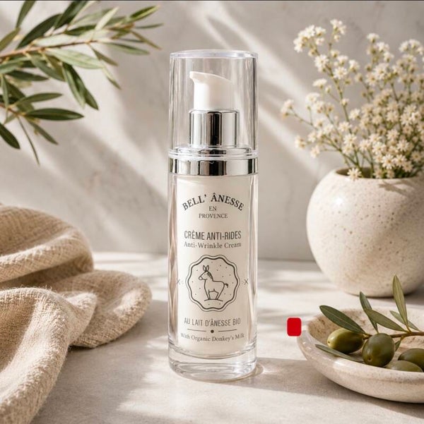 Crème Anti-Rides au Lait d’Ânesse BIO – 30 ml