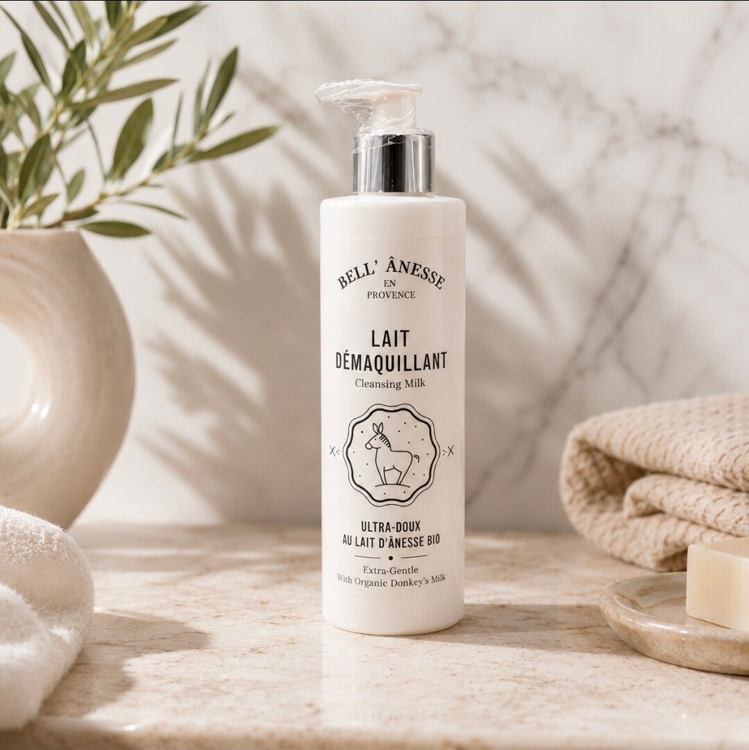 Lait démaquillant au lait d'ânesse 250 ml