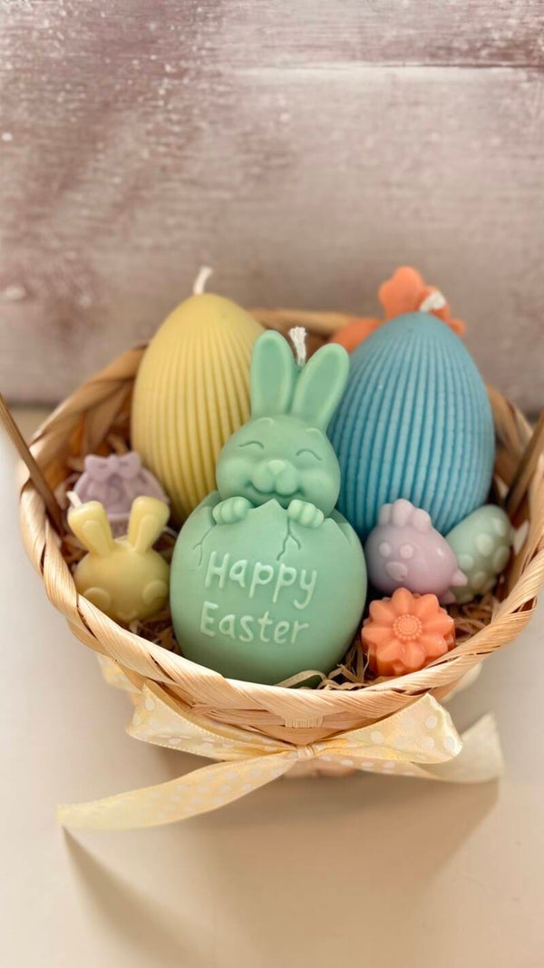 Whisperings Easter Basket – Handgemaakt Paasgeschenk