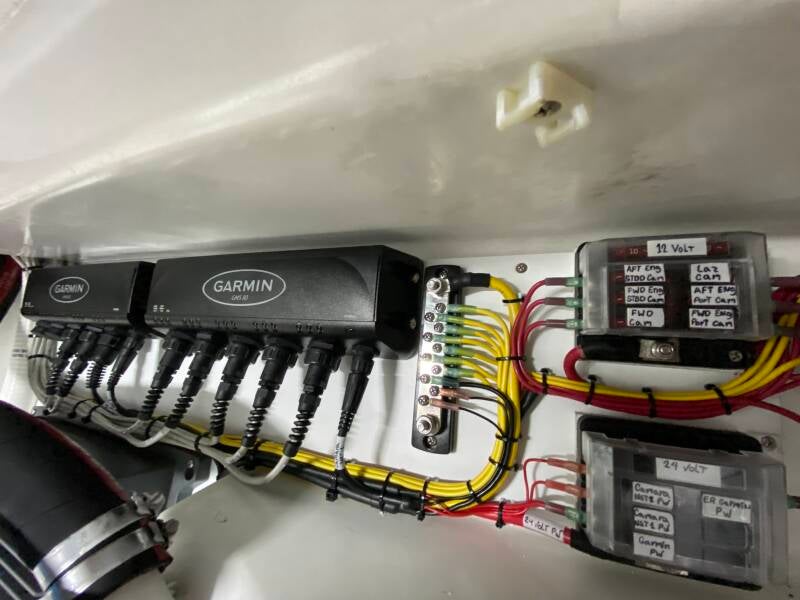Camera on-board system panel Network/Power