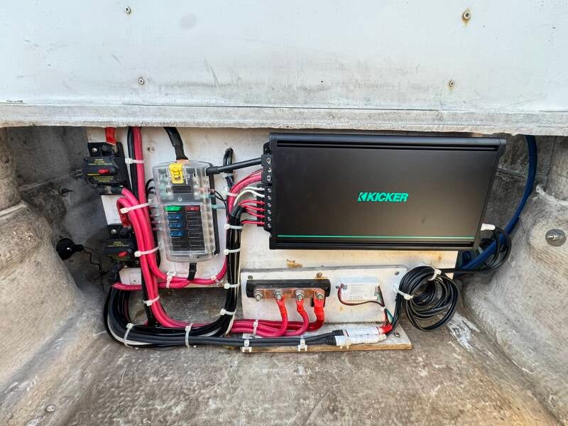 Calypso after re-wiring 