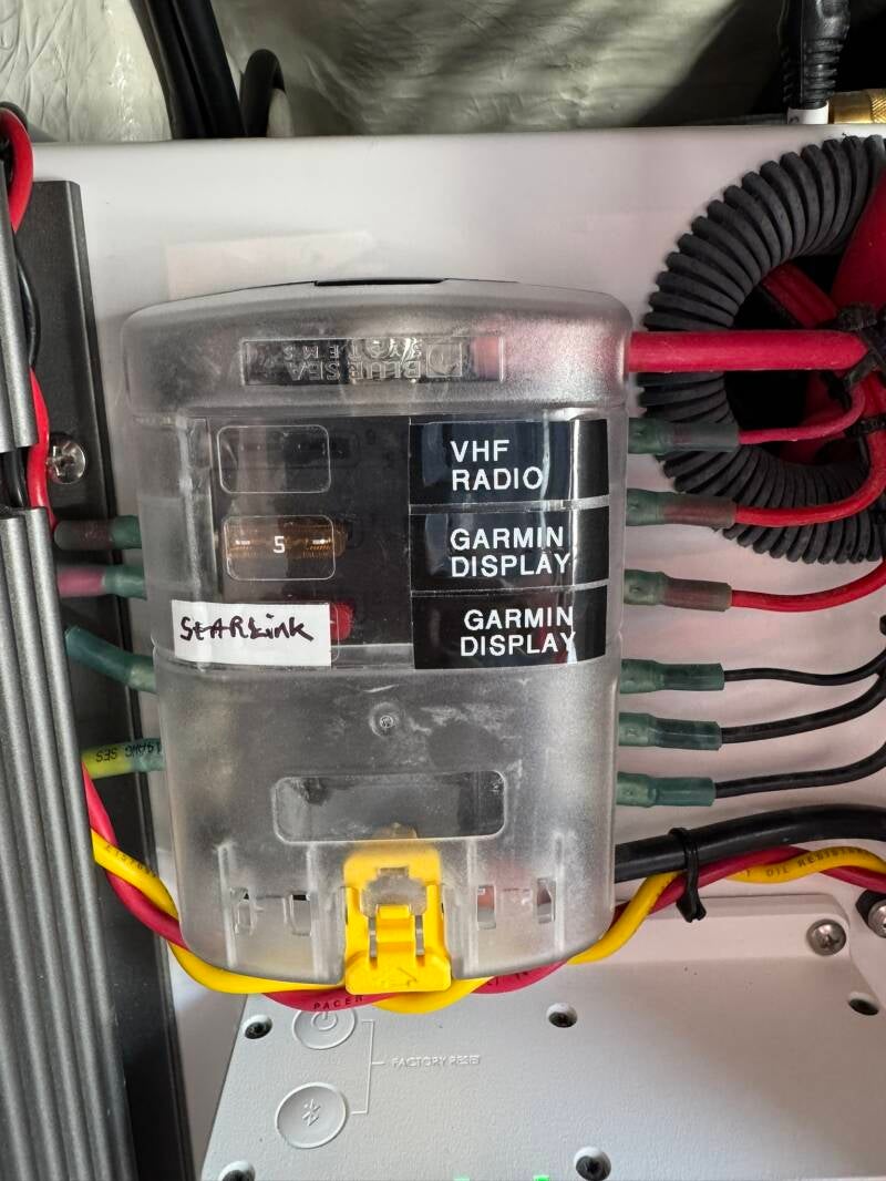 Electrical integration of  starlink system 