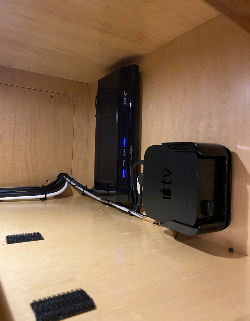 Apple tv for crew-room