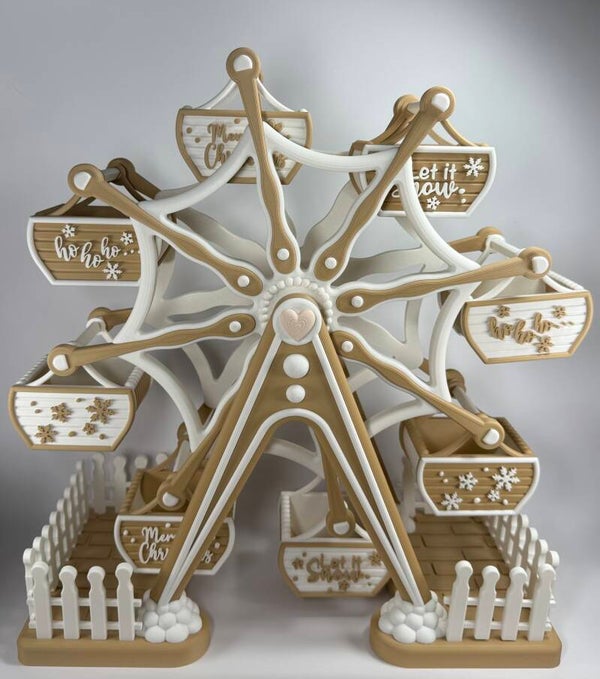 Reuzenrad naturel 40 cm