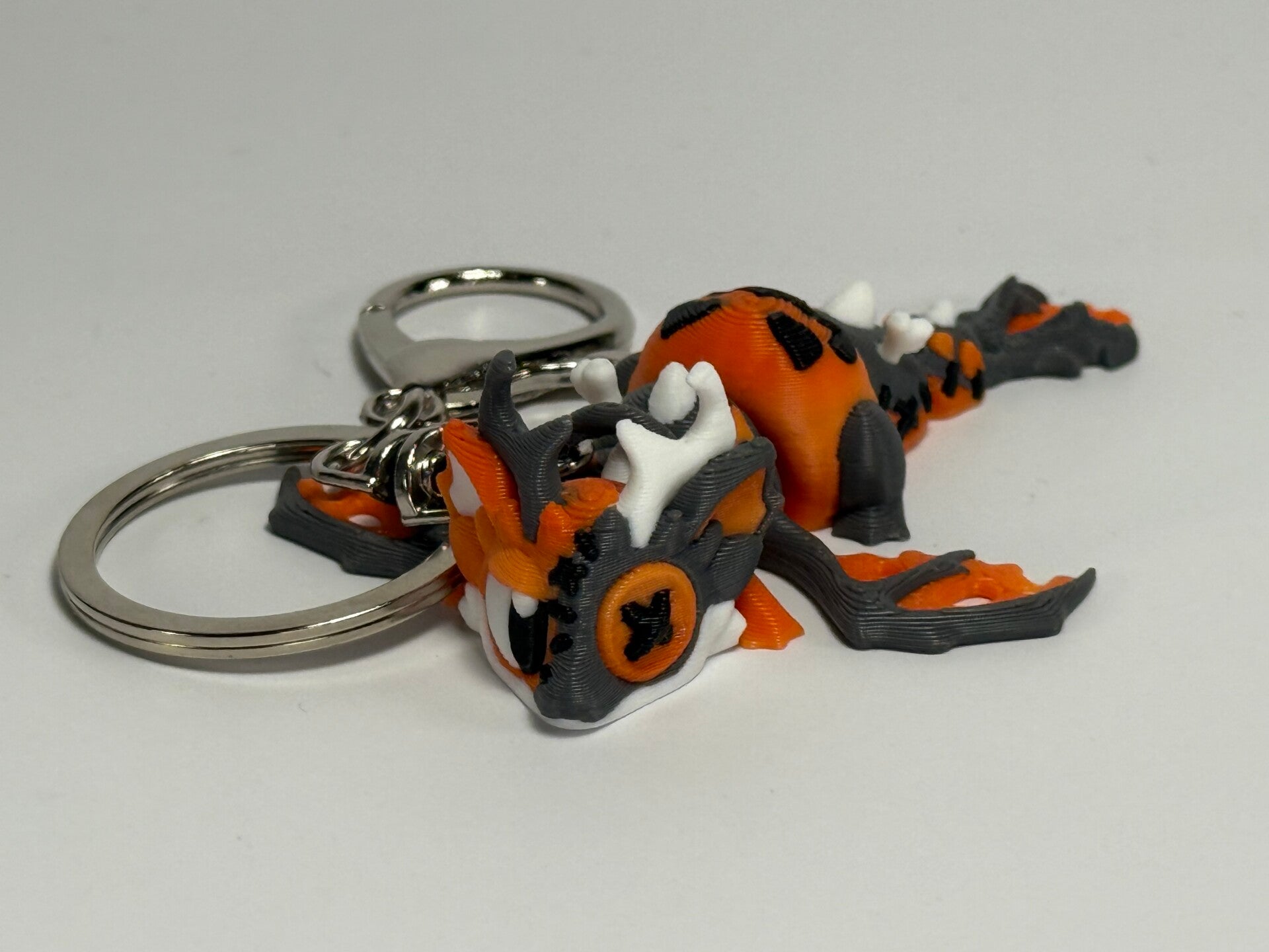 Sleutelhanger scary pumpkin dragon