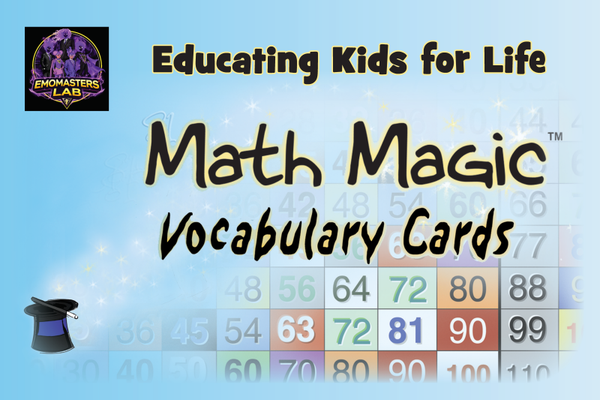 🧠 Math Magic Vocabulary Cards