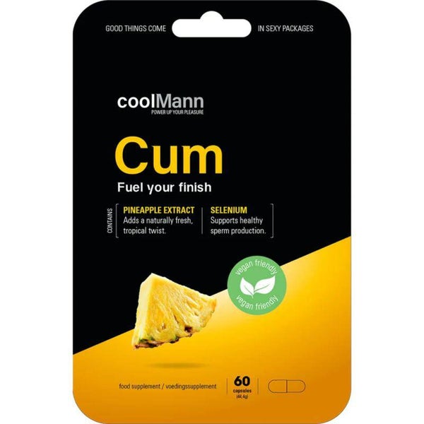 CoolMann - Cum Voedingssupplement - Ananas 60 pcs