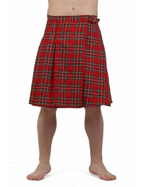Rode Schotse Kilt