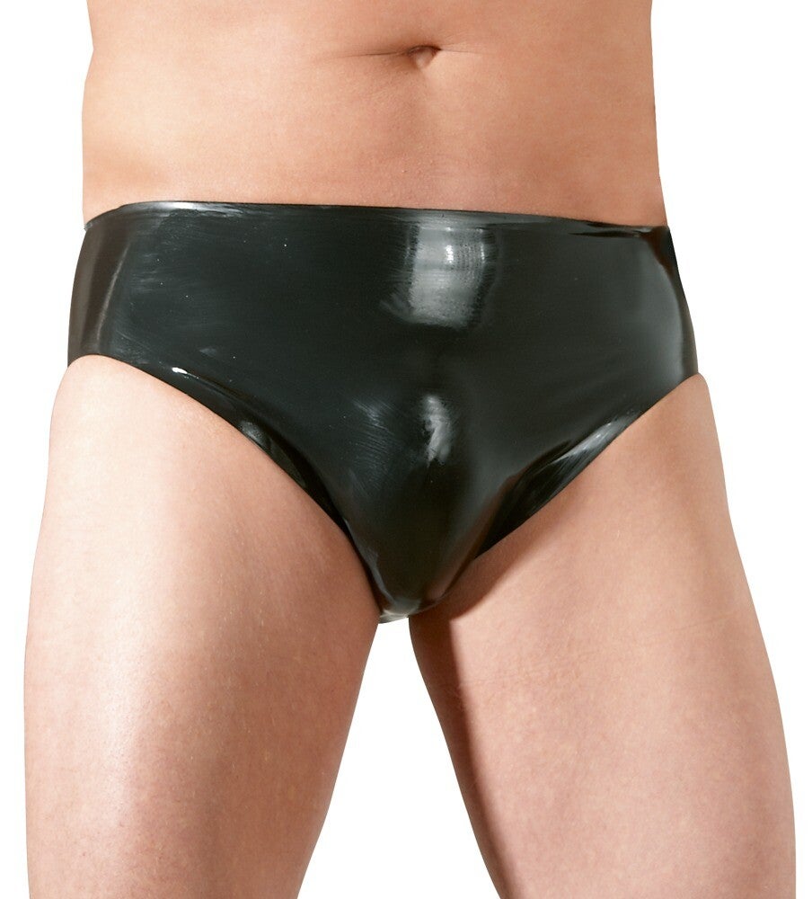 100% Latex Slip. Zwart.