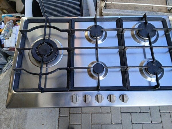 M SYSTEMS inbouw gaskookplaat met wokbrander