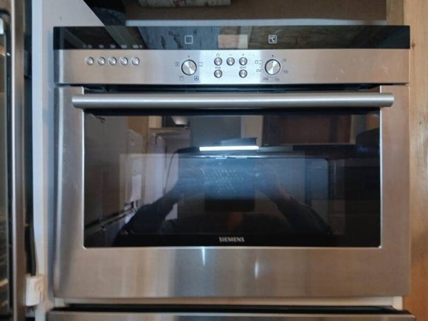 Siemens inbouw combi-oven – RVS