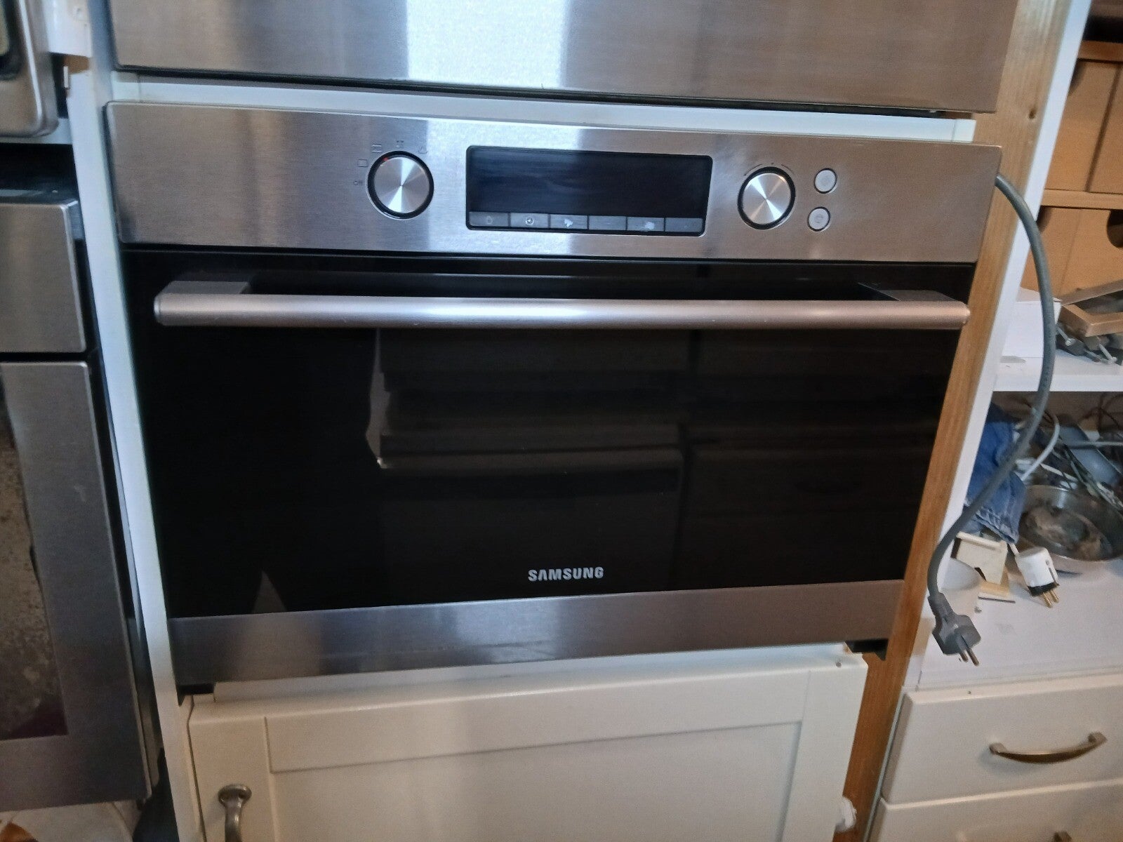 Samsung inbouw combi-oven – RVS