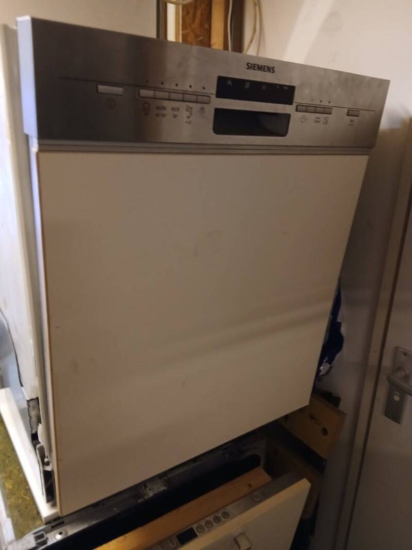 Siemens inbouw vaatwasser – RVS frontbediening