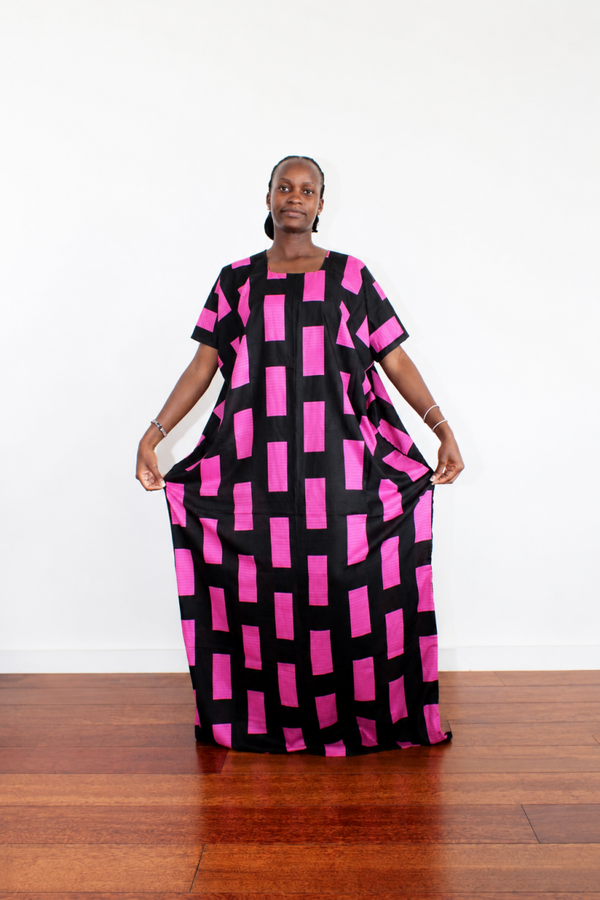 Pink and black Dera