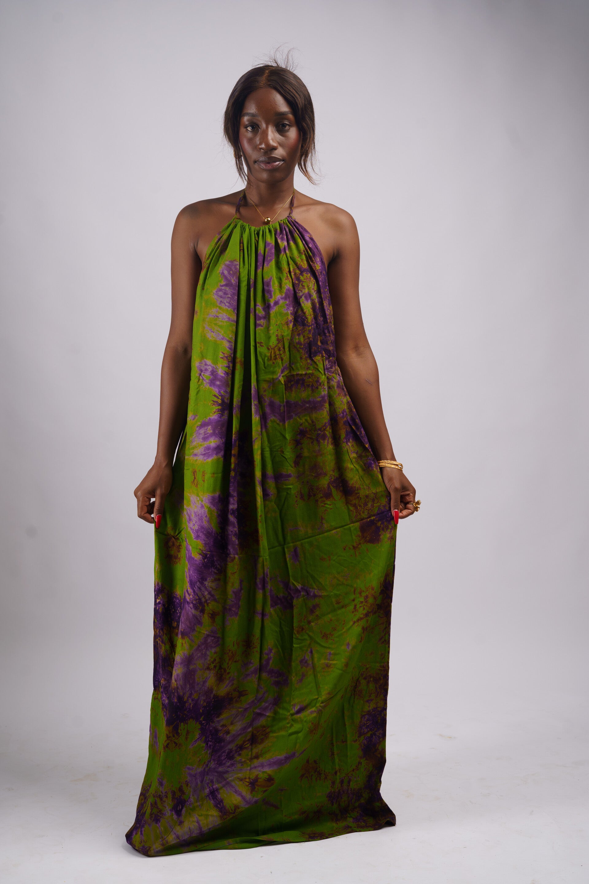 Light Green backless dera