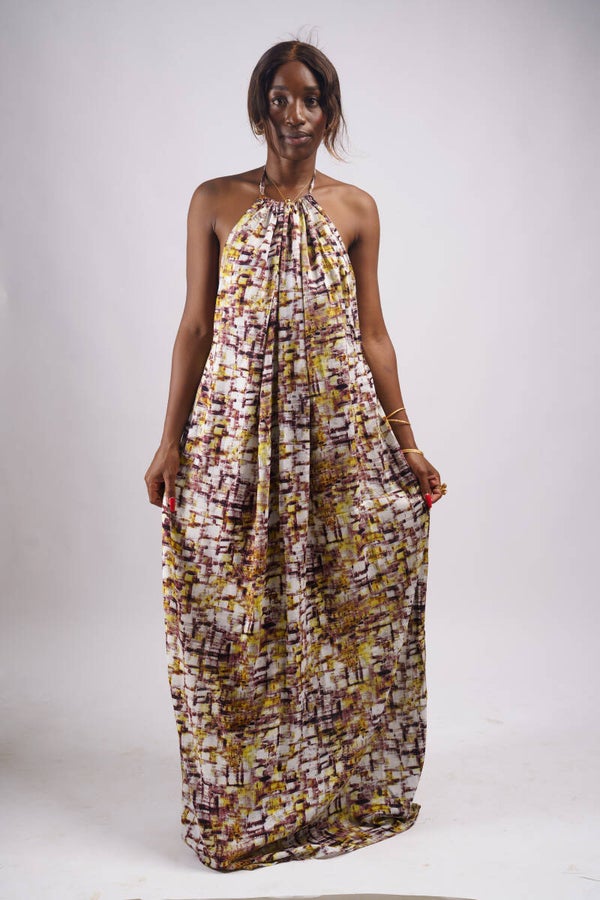Cute White Backless Dera