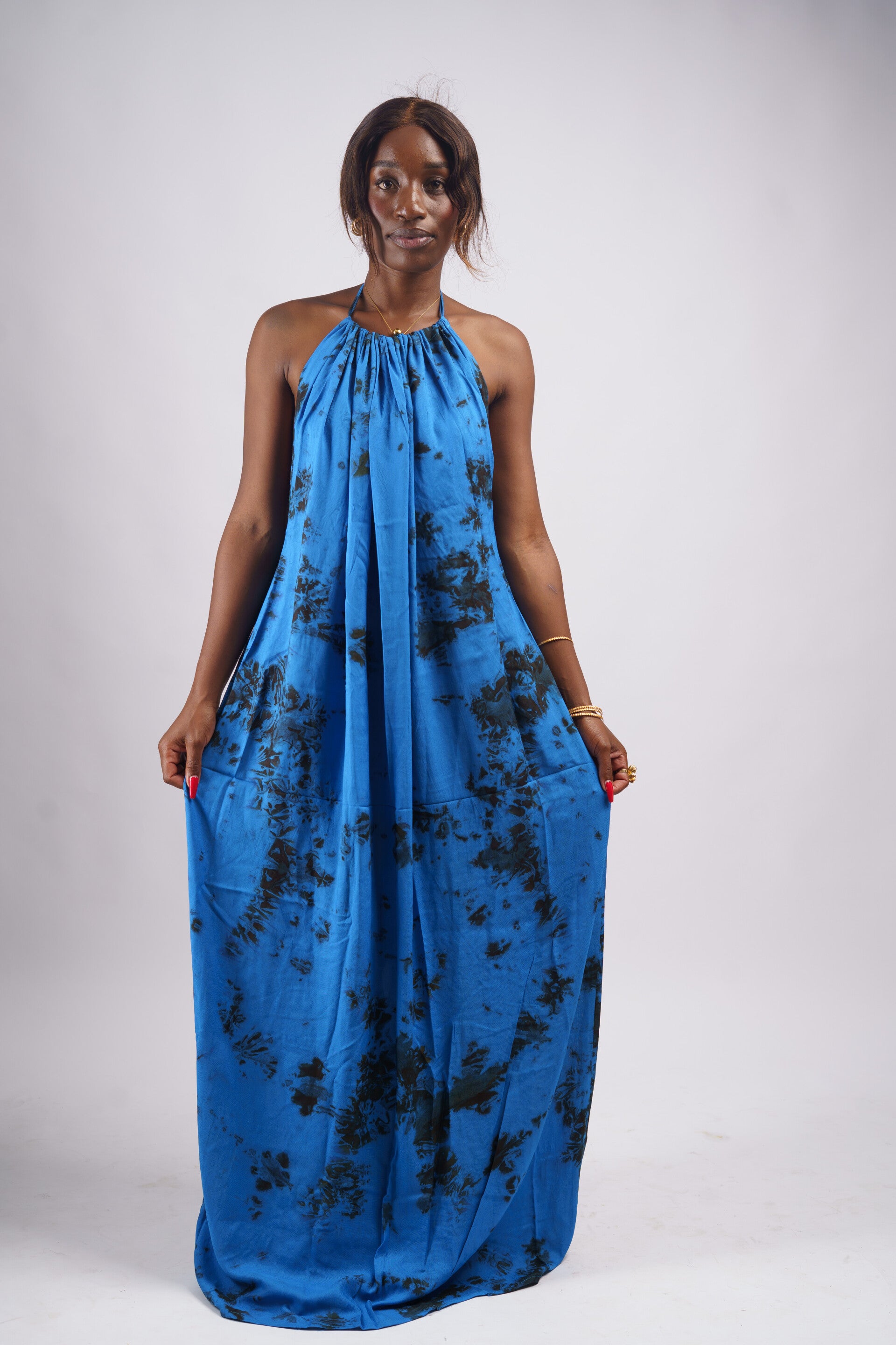 Light Blue Backless Dera