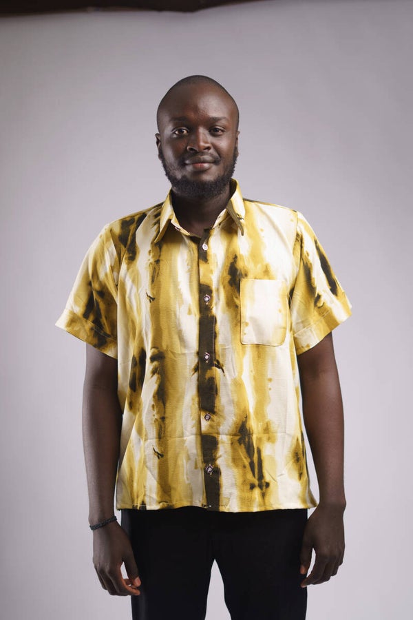Yellowish Men Kaftan shirt