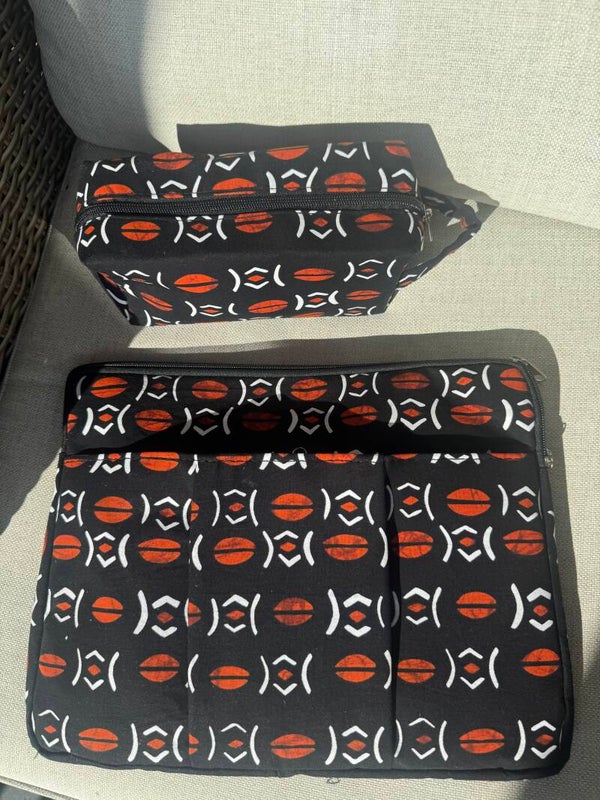Laptop sleeve & washbag