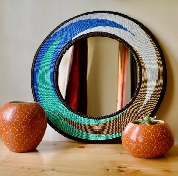 Ushaanga Mirror + Coasters