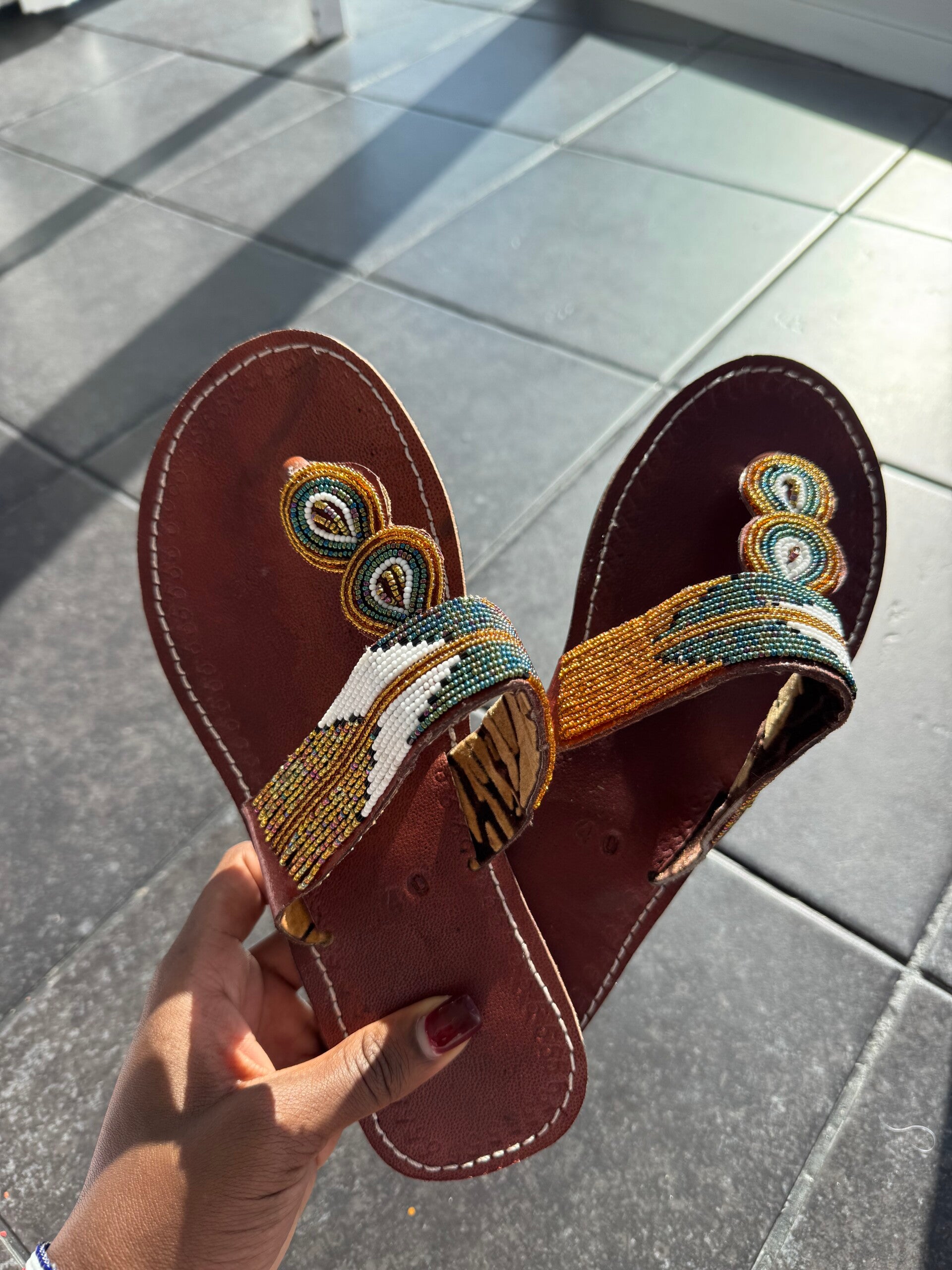 Ladies Maasai sandals