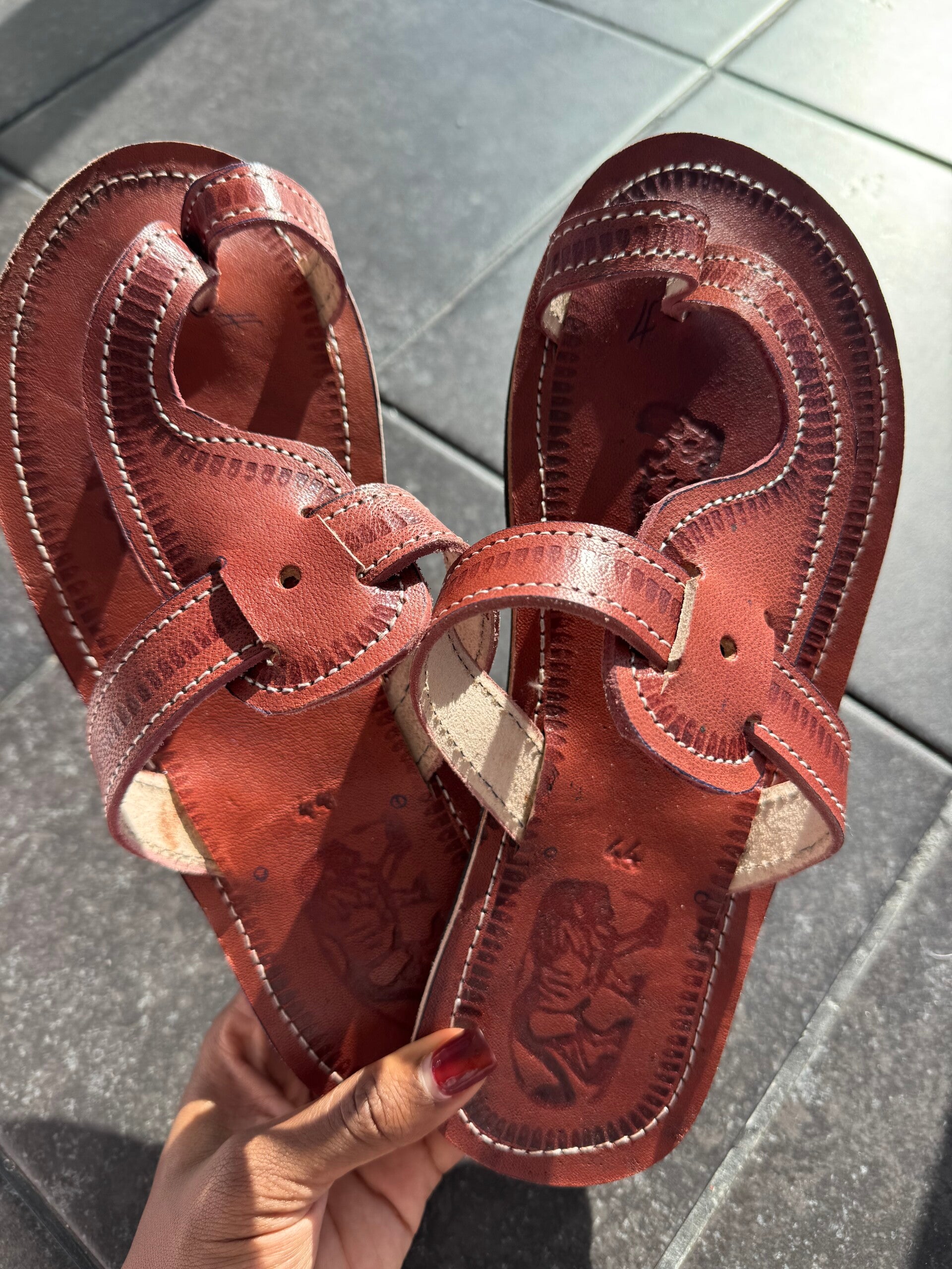 Male maasai Sandals