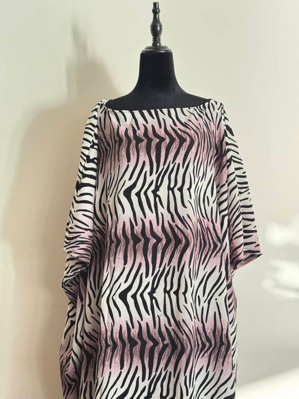 Zebra print Kaftan