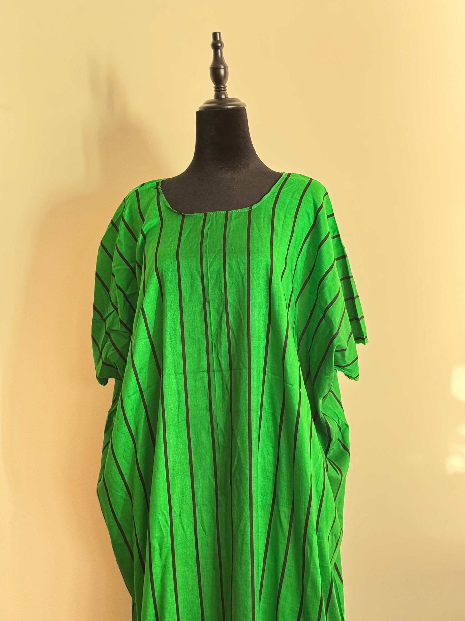 Green & black strips Dera