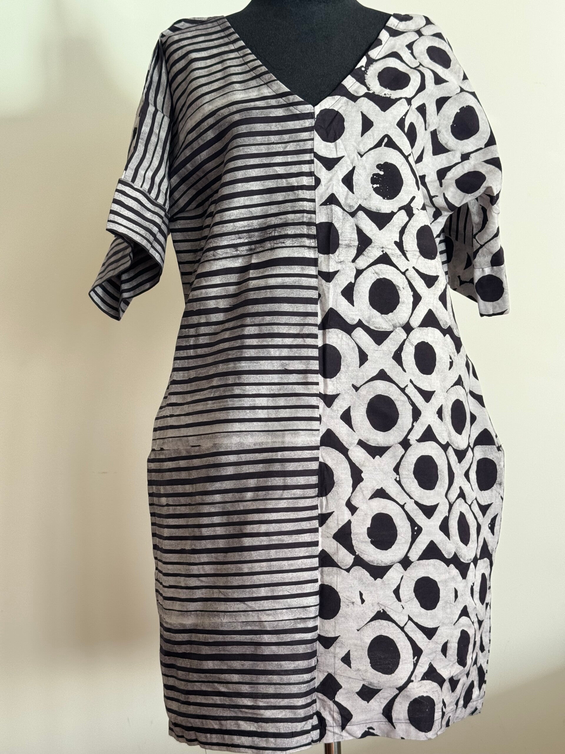 Batik Short Dress