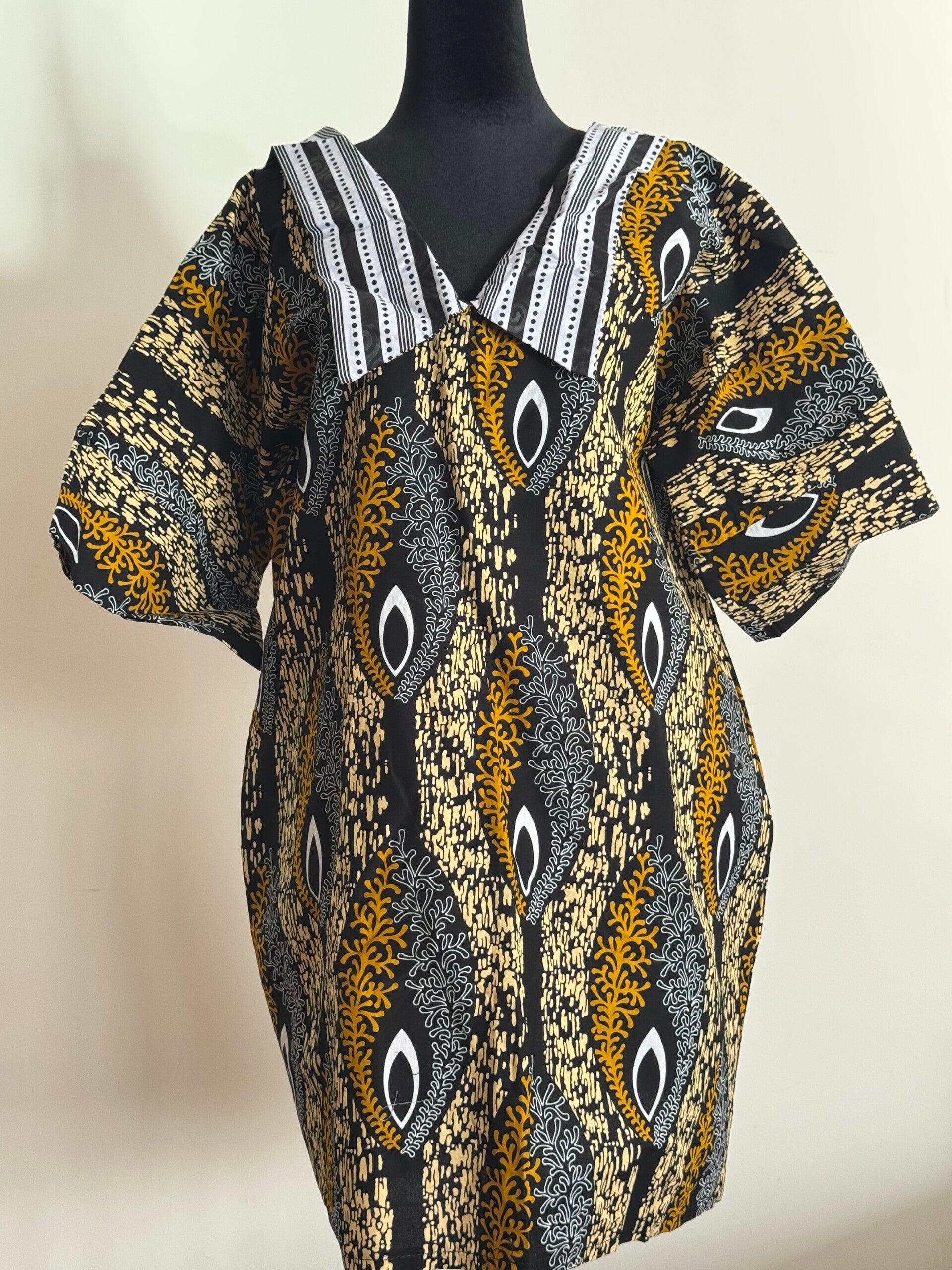 Ankara Short Dress