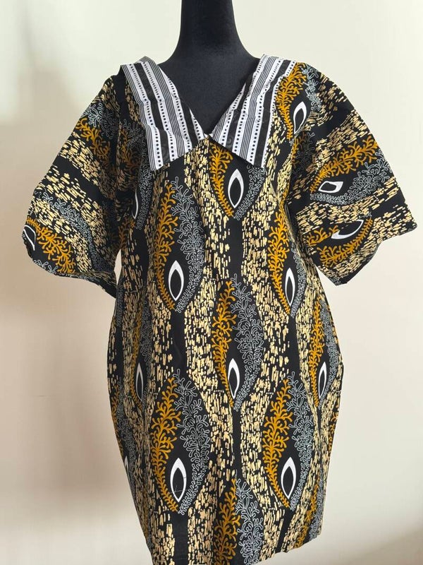 Ankara Short Dress