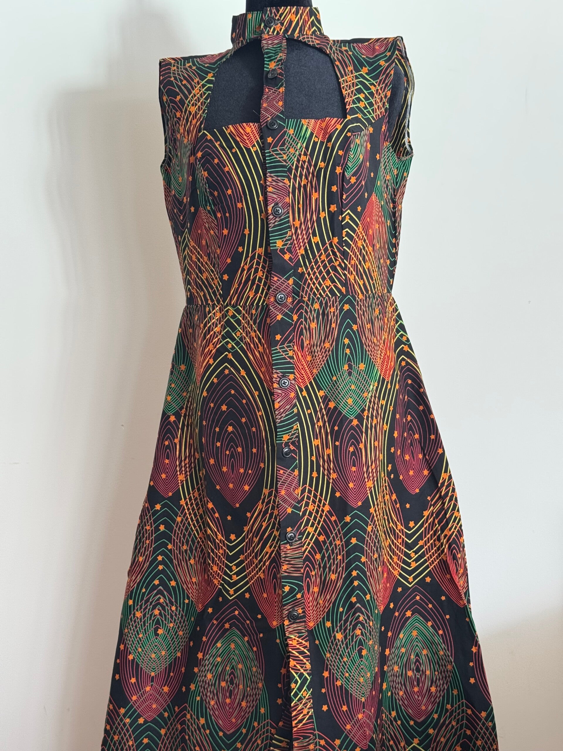 Ankara long dress