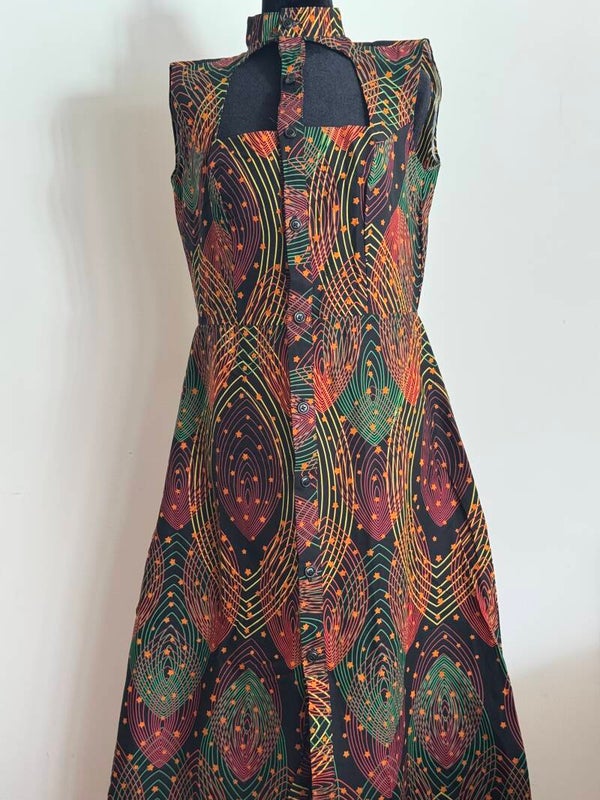 Ankara long dress