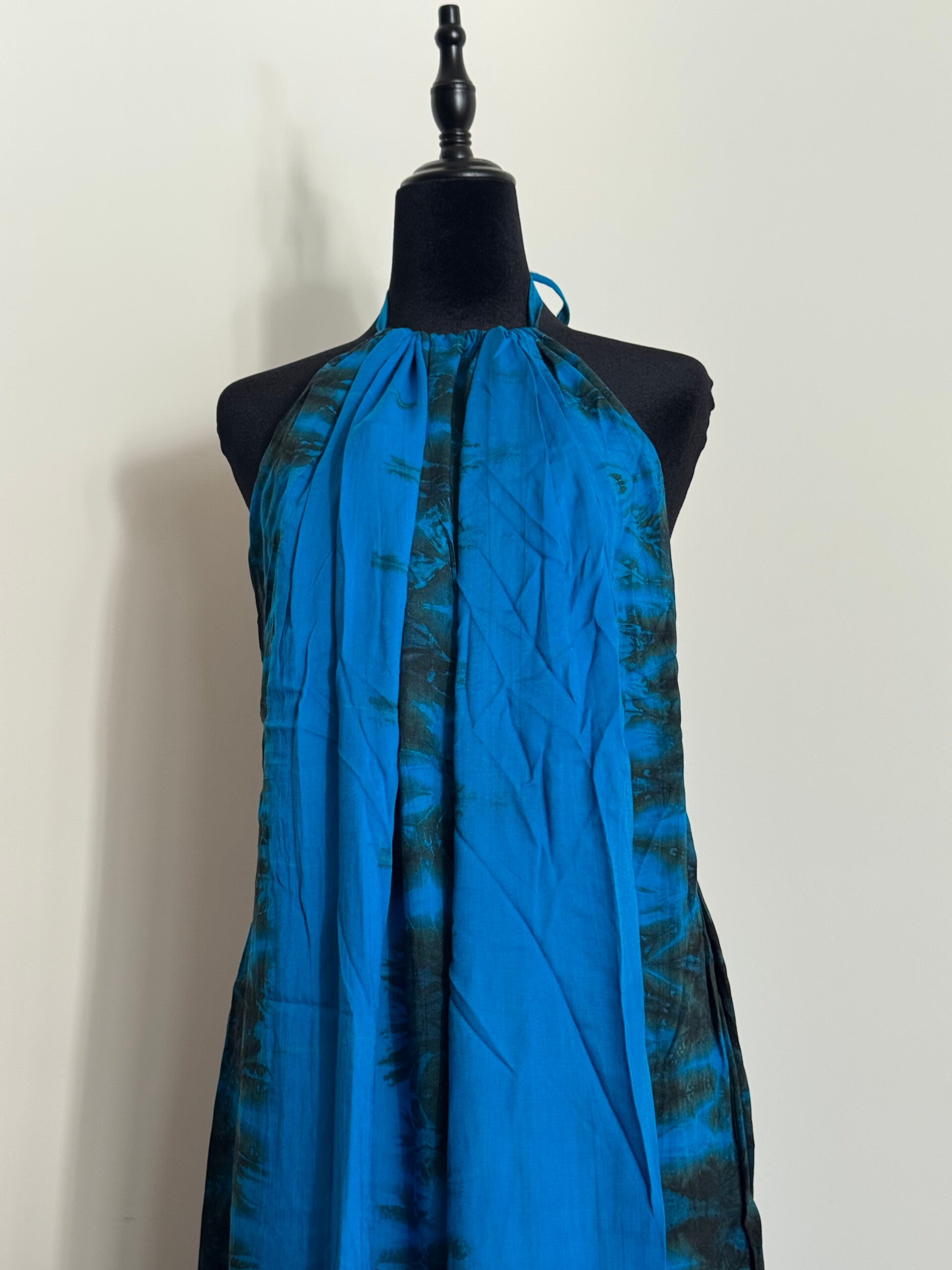 Light Blue Backless Dera