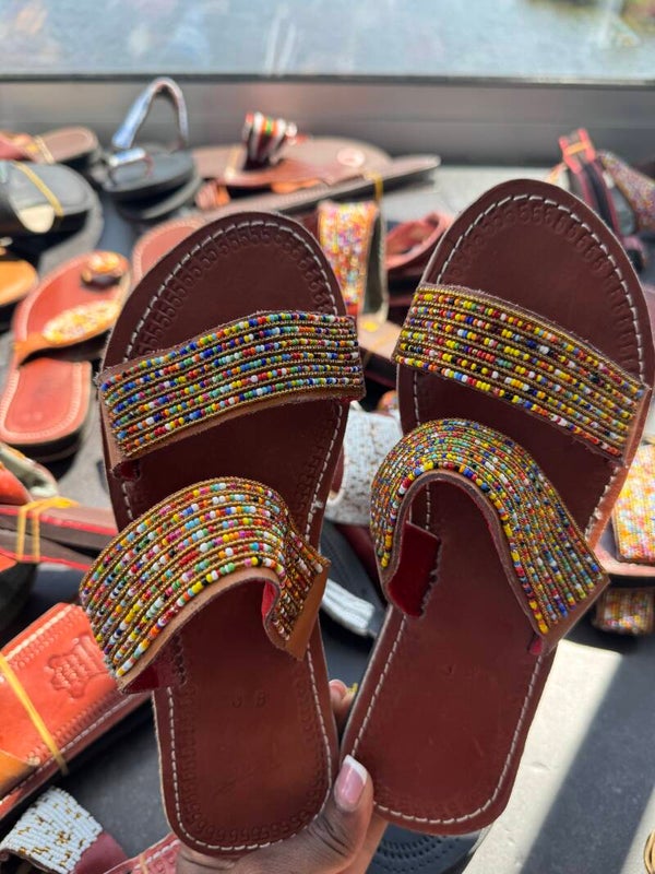 Ladies maasai sandals